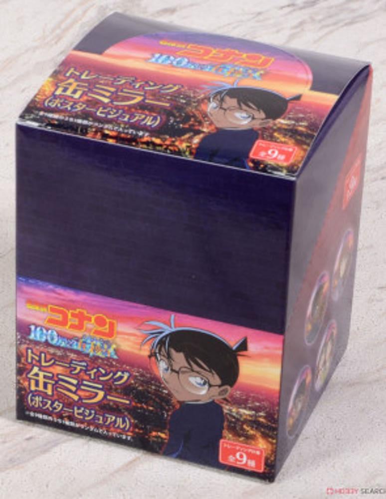 명탐정코난 극장판 포스터 트레이딩 캔뱃지 캔미러 랜덤깡