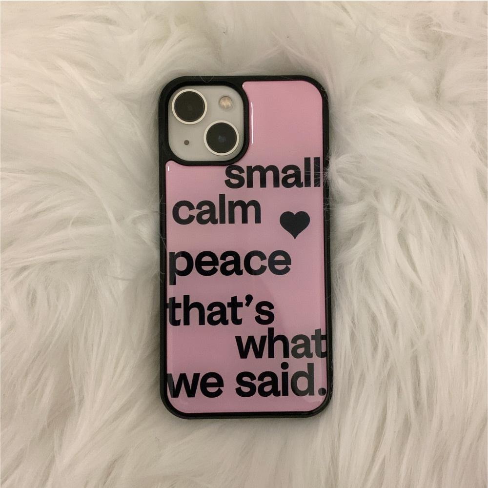 small heart epoxy case