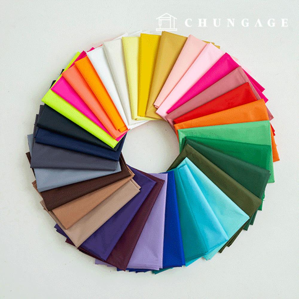 방수천 무지 방수원단 대폭 다후다 안감 폴리 33종 PU 우레탄 특수코팅 한마