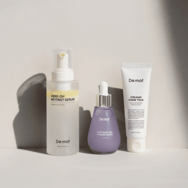 물광진정 루틴세트 (만능기초 155ml 1개+판테놀 앰플 55ml 1개+크컴츄 50ml 1개)