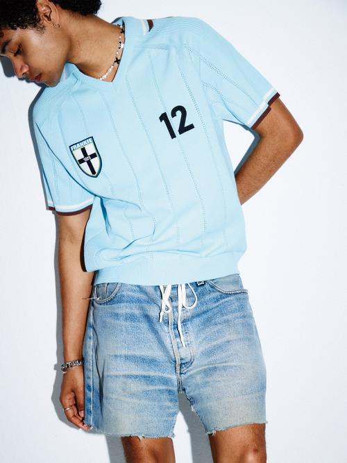 FRANKIE FC COACH KNIT SKYBLUE