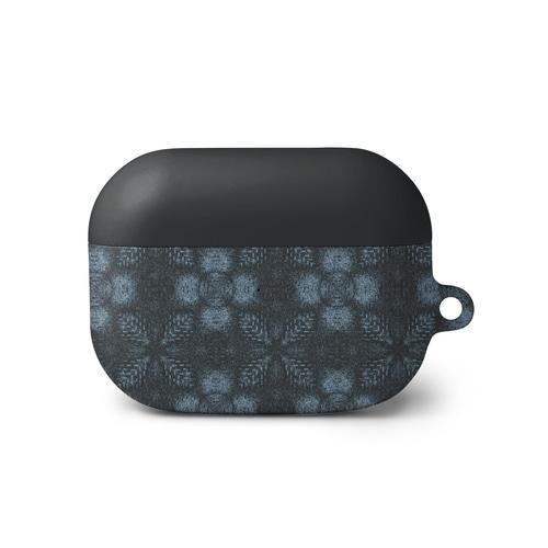 [에어팟/버즈 케이스] 자카드 플라워 블루