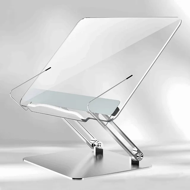 노르잇 투명독서대 높이조절 아크릴 PR02A 노트북 아이패드 아크릴 거치대 각도조절 공부템