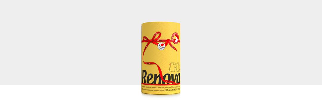 컬러 빅 홈페이퍼타올 옐로우 1롤