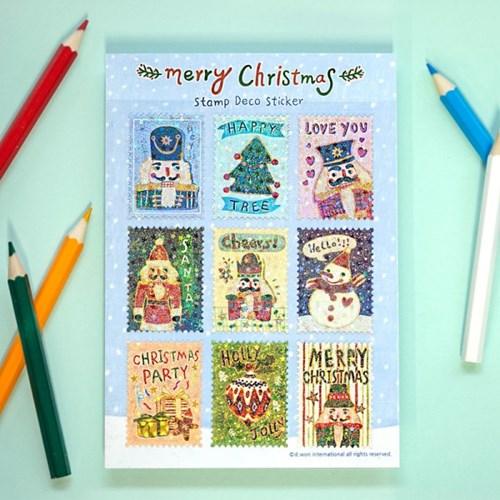 디원 크리스마스 병정우표 스티커(YST03)