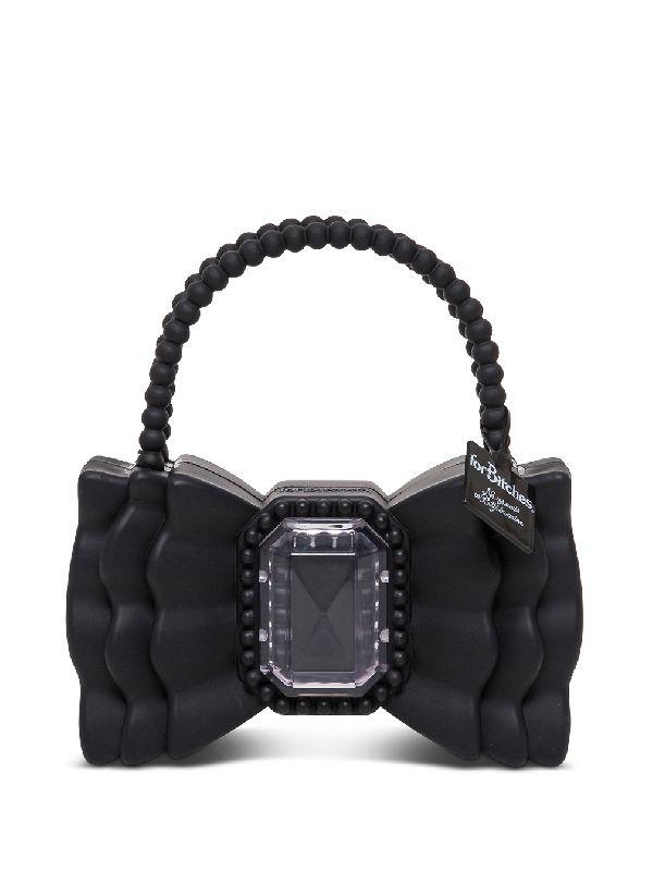 블랙 보우 9 미니백