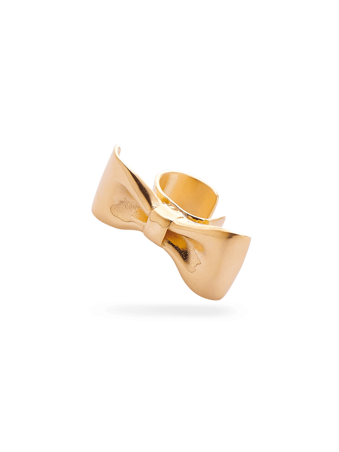 Reborn Ribbon Earcuff-Gold (바로발송)