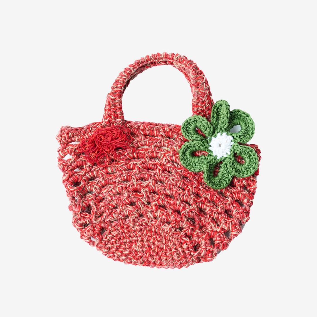 FLOWER BASKET RED-MIX