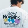 Wild Flower(s) T-shirt - White 와일드 플라워 티셔츠 SETS3E501WT