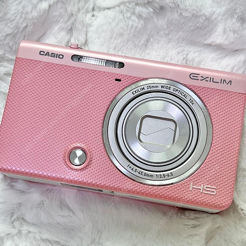 카시오 casio exilim ex-zr70 핑크 디카...