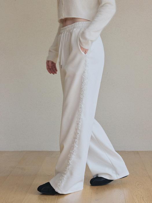 [TWEE] 폴센 레이스 트랙 밴딩 롱 팬츠