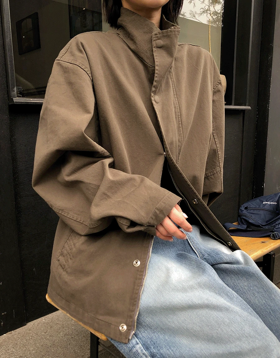 말리 워싱 야상 자켓 (2color)