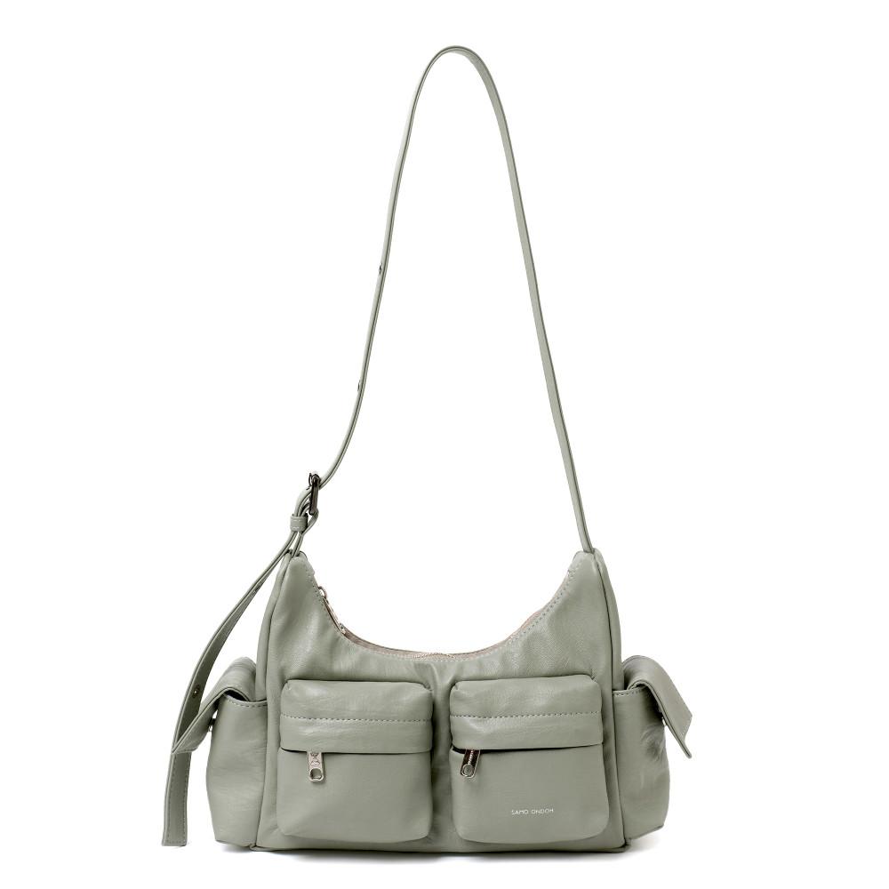 세이모온도 포켓 머그백 pocket mug bag M brushed mintgray