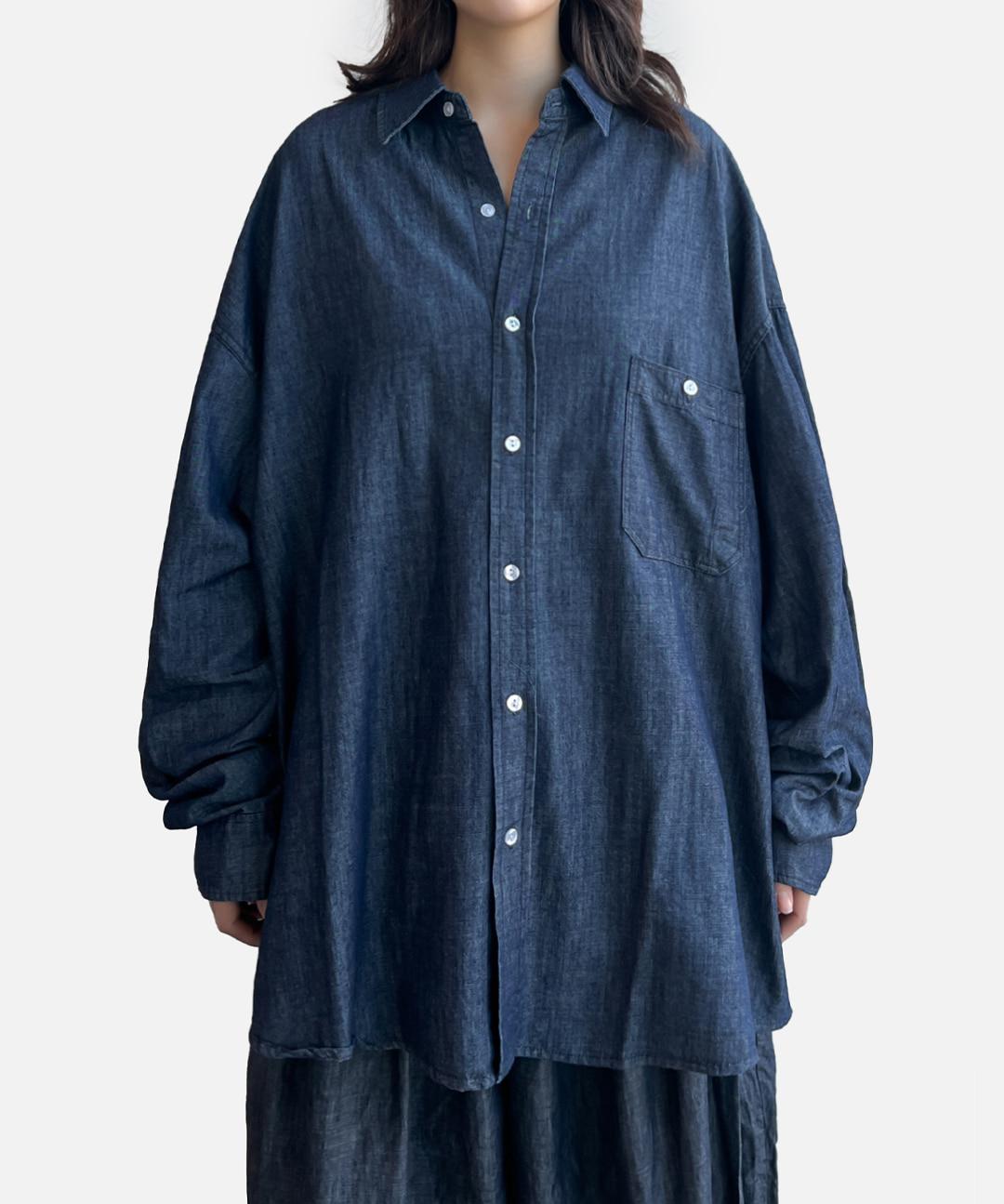 [25SS] 퍼스 데님 셔츠 2color