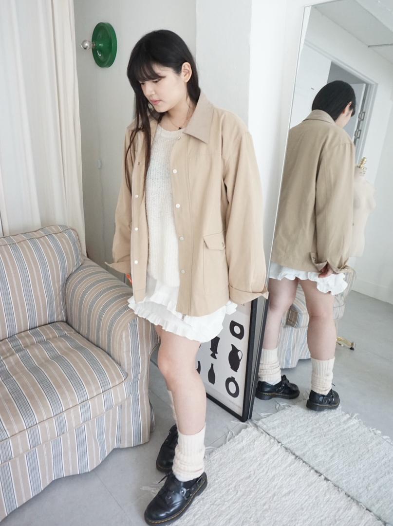 하이오하이 [spring] 사파리 야상 beige