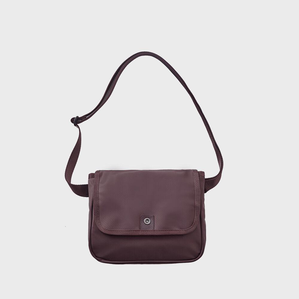 SNAP BODY BAG (Red Brown)