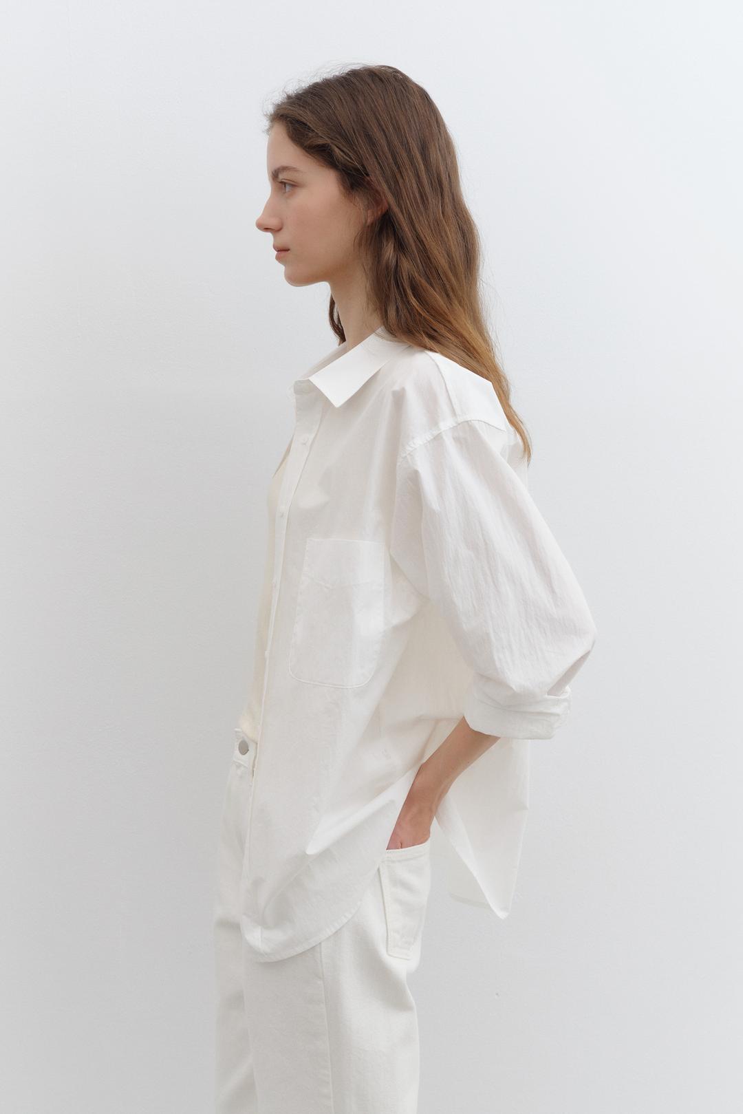 [4차] Paper shirt (white)