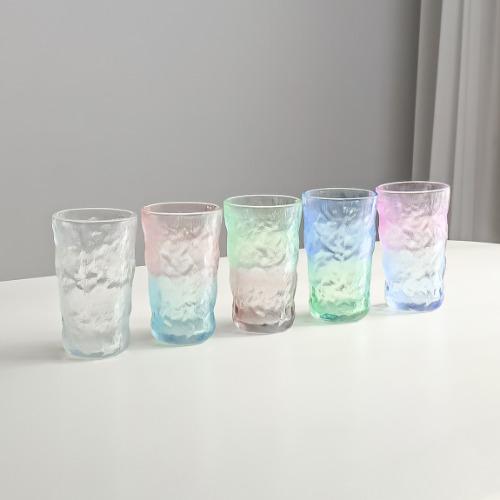 그라데이션 빙하 유리컵