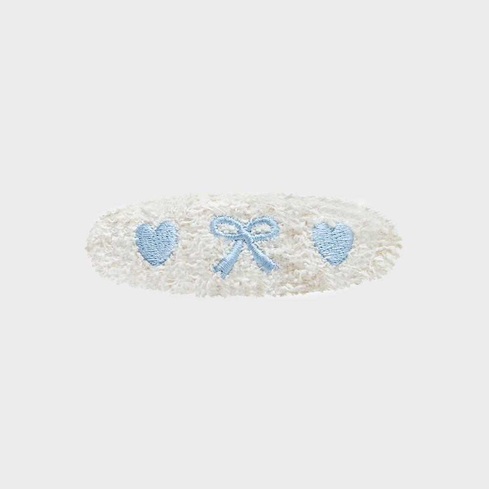 hair pin heart cream