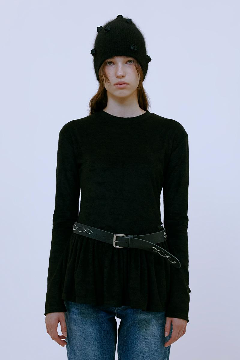 Flare Edge Top (BLACK)