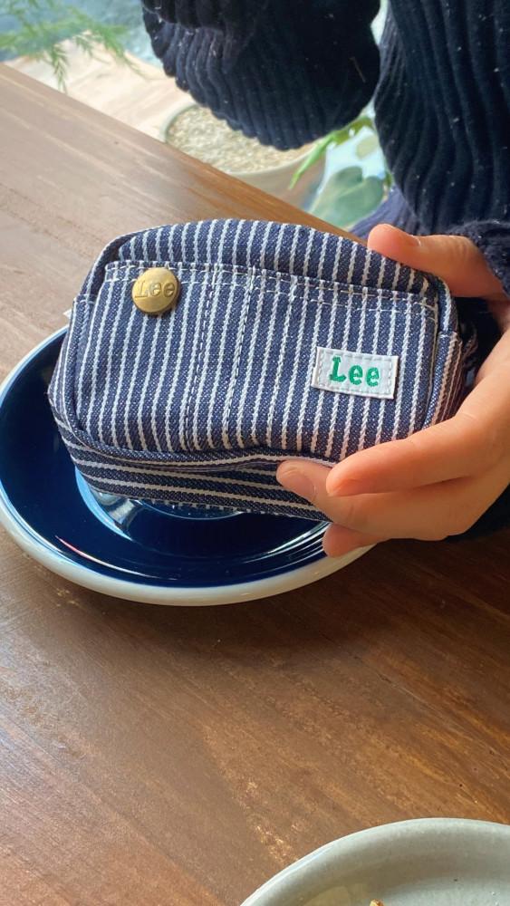 [Lee] 미니 오버롤 포켓 카드지갑 동전지갑 볼 파우치, golf ball pouch