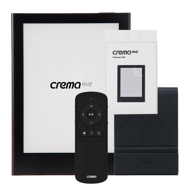 크레마 모티프 블랙 + 2 IN 1 케이스(블랙) + 보호필름 + 리모컨 2세대(블랙)
