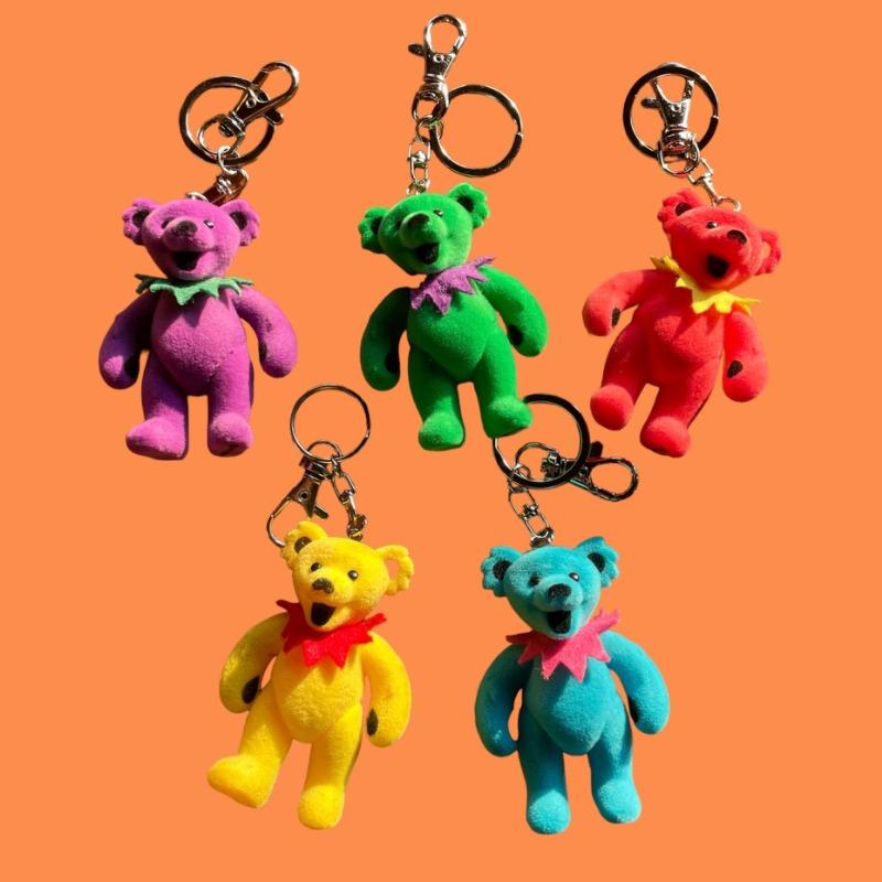 [Grateful Dead Bear] [그레이트풀 데드 베어]Flocky Bear Keychains_5 colors