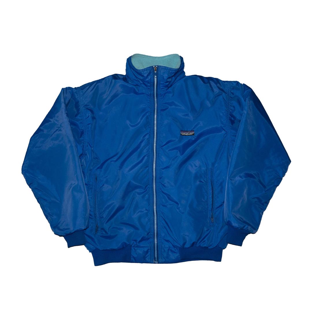1980S PATAGONIA - Shelled Synchilla Jacket (Blue & Till Mint) *women size