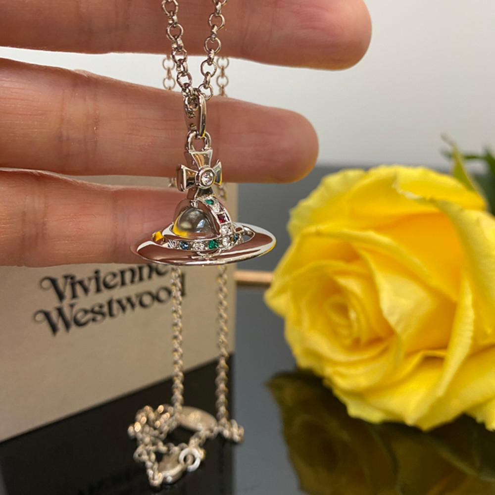 비비안웨스트우드 뉴 타이니 ORB 목걸이 63020097S001S001 / VIVIENNE WESTWOOD NEW TINY ORB PENDANT