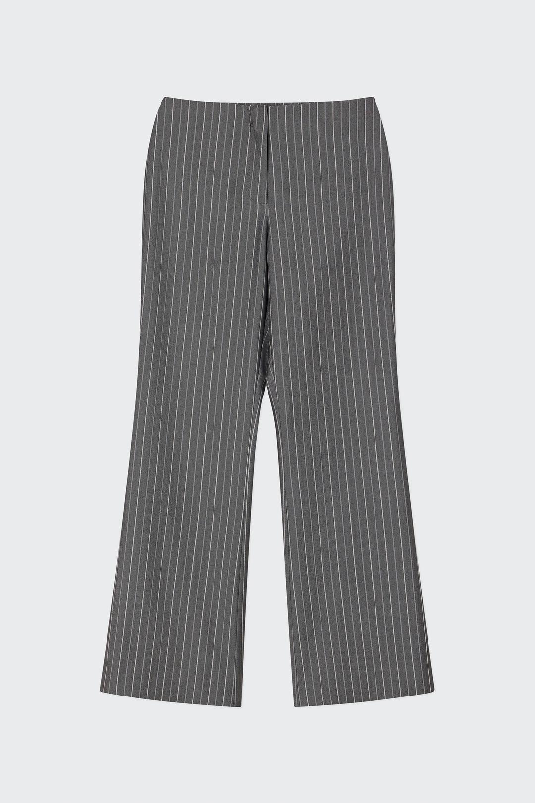 SILENT FLARE PANTS, (STRIPE)