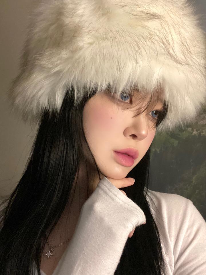 maetel fur hat (5colors)