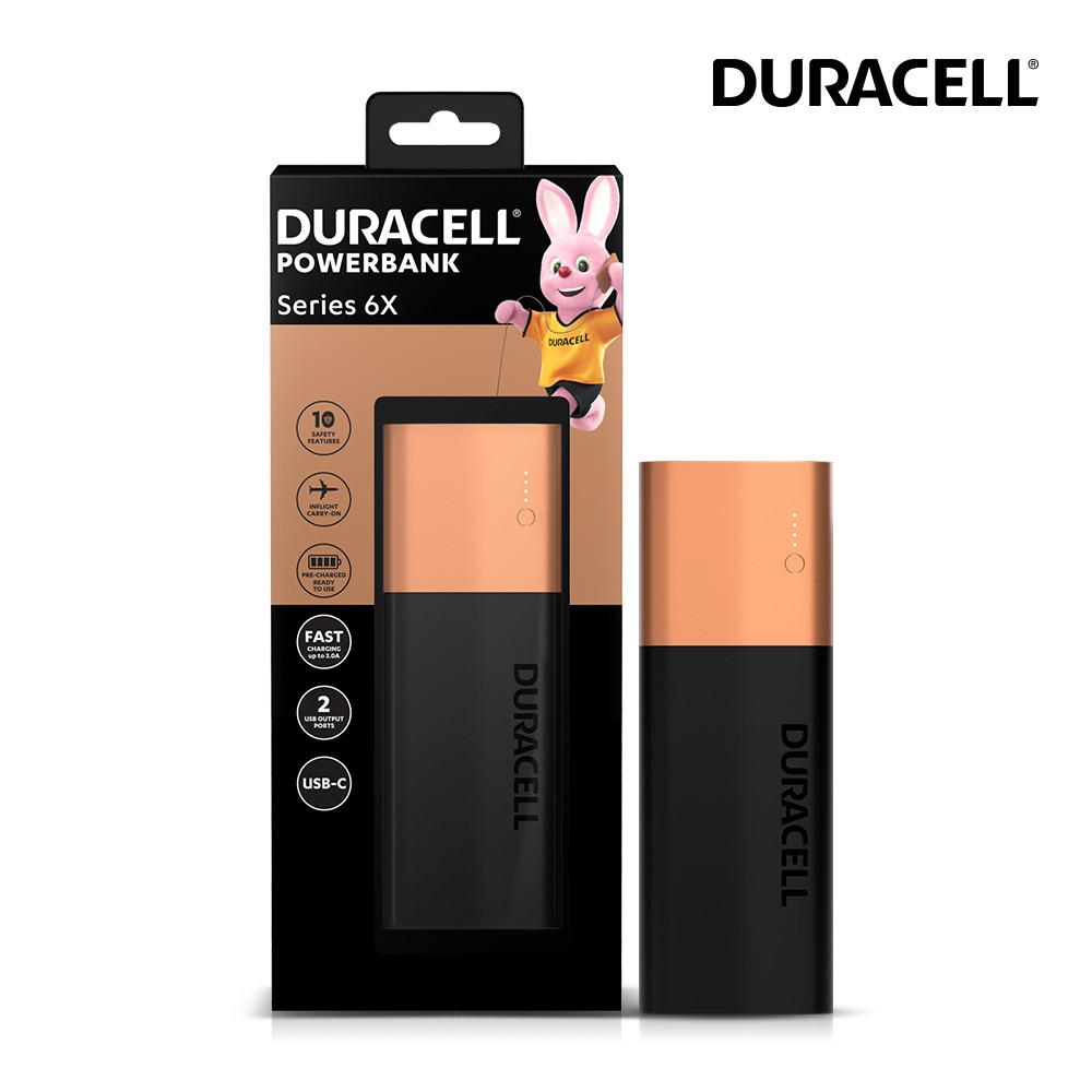 듀라셀 파워뱅크 보조배터리 6X 19500mAh