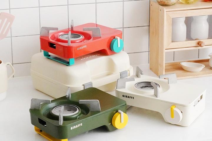 미니 스토브 가스버너 휴대용 캠핑 부르스타 3color