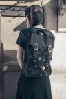 Stardust denim back-pack (Black Denim)