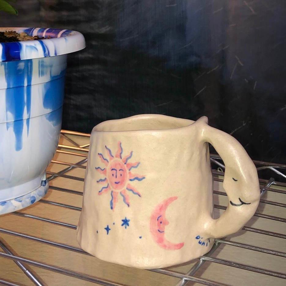 (D'unique) Calm Moon Mug