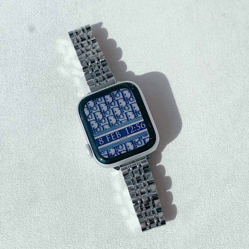 슬림 쥬빌레 / 애플워치 스트랩 / 애플워치 스트랩 메탈/ 애플워치 메탈 스트랩/ 애플워치 큐빅/ 큐빅케이스/ 베젤링