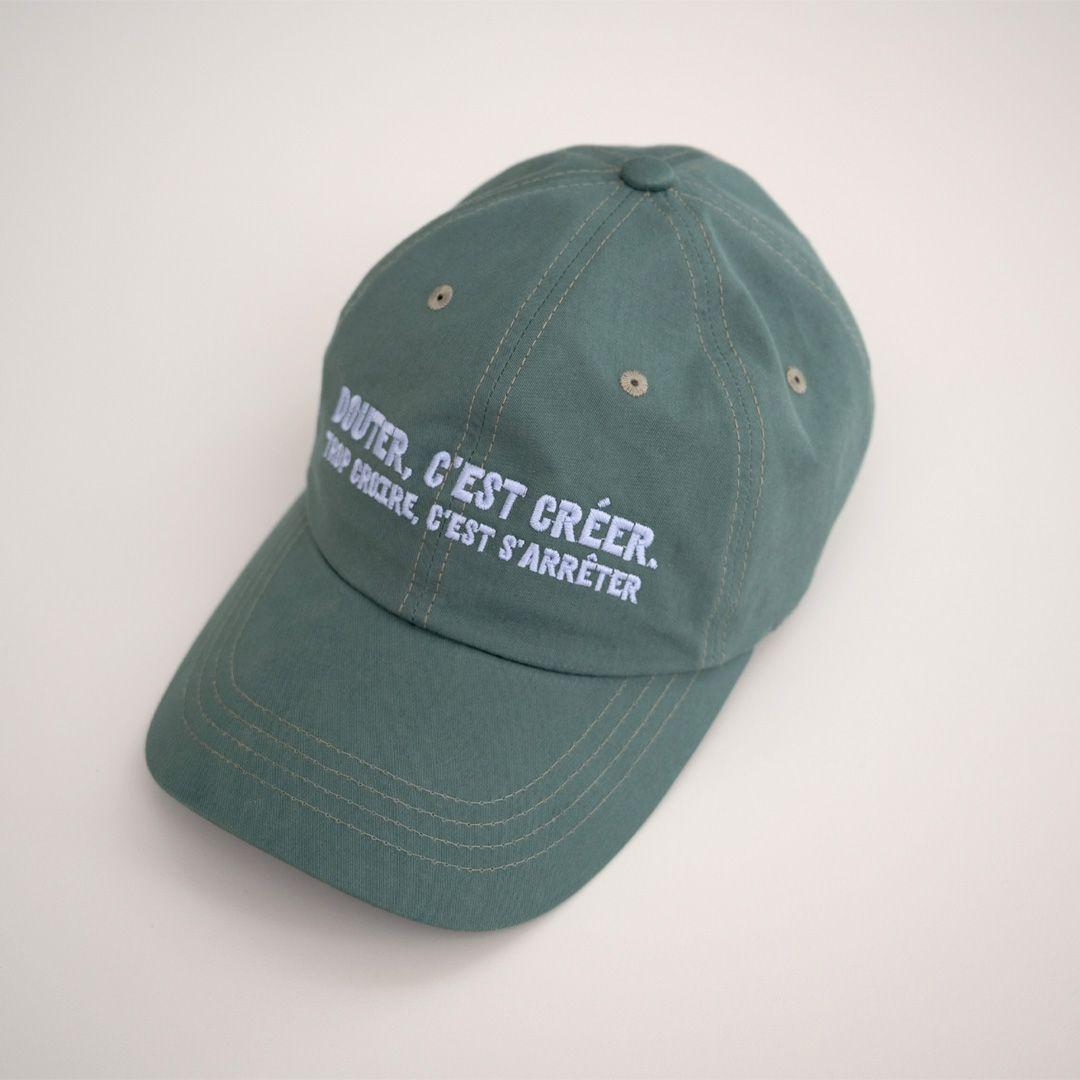 Douter 빈티지 무드 그린 볼캡
