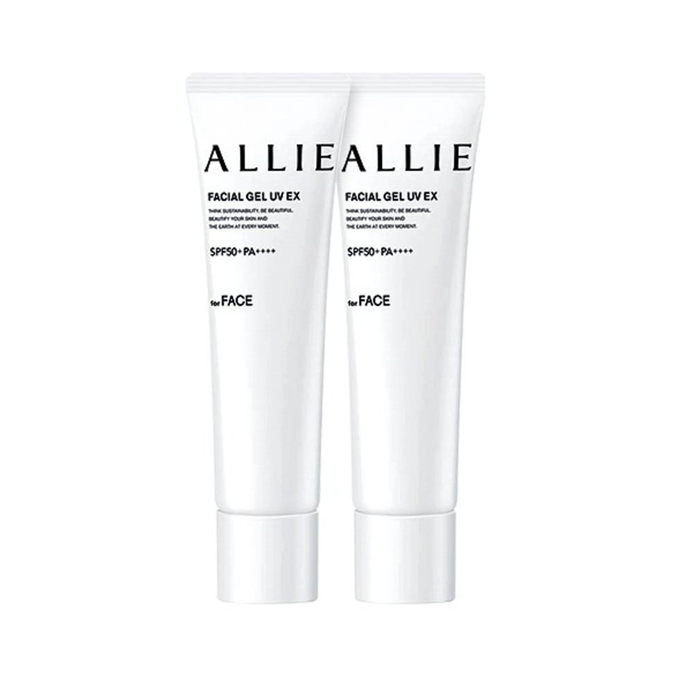 알리 크로노 뷰티 페이셜 젤 UV EX 60g SPF50+PA++++ 2개팩 워터프루프 선크림 자외선차단