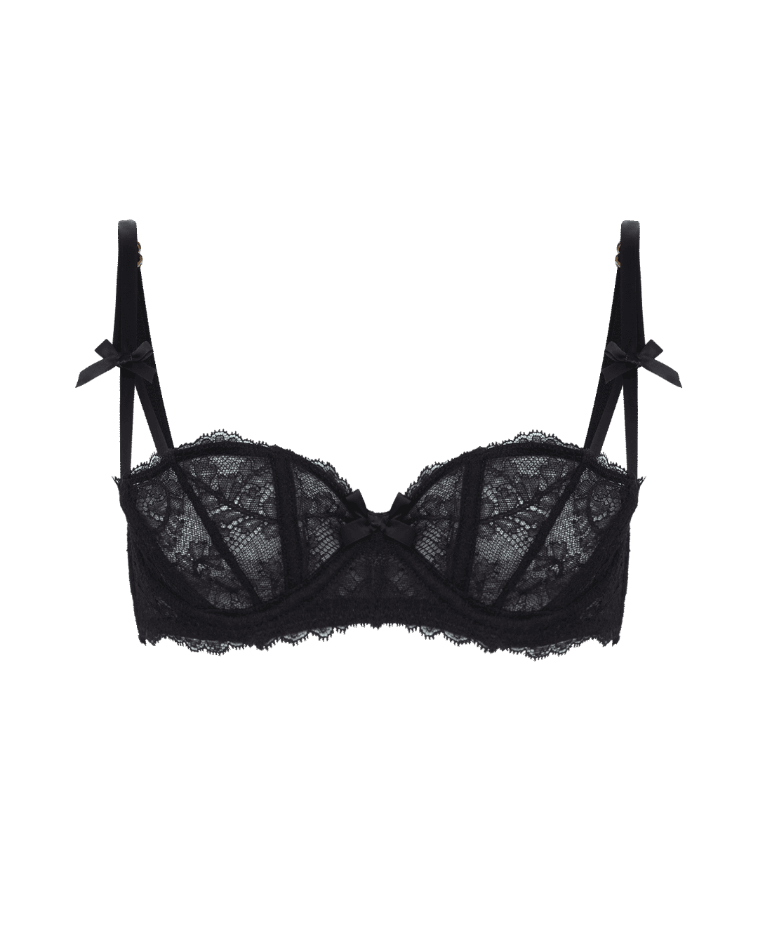 Love Balconette Underwired Bra in Black |By Agent Provocateur