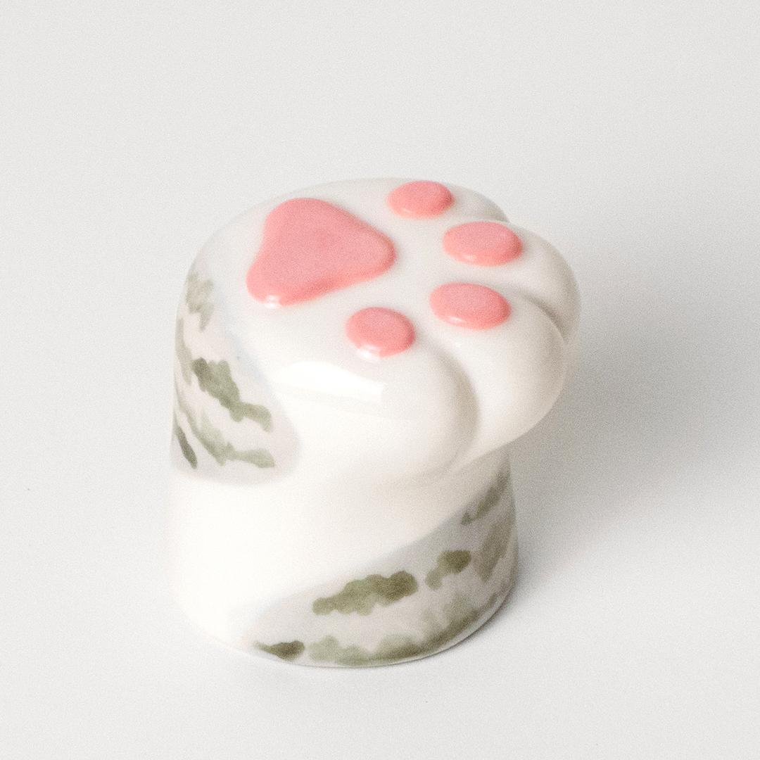 Happy Cat Shot Glass (Mackerel)