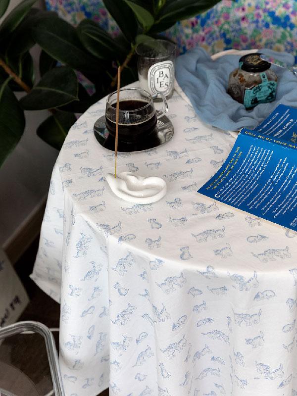 온더마이키튼 식탁보 테이블보 2size