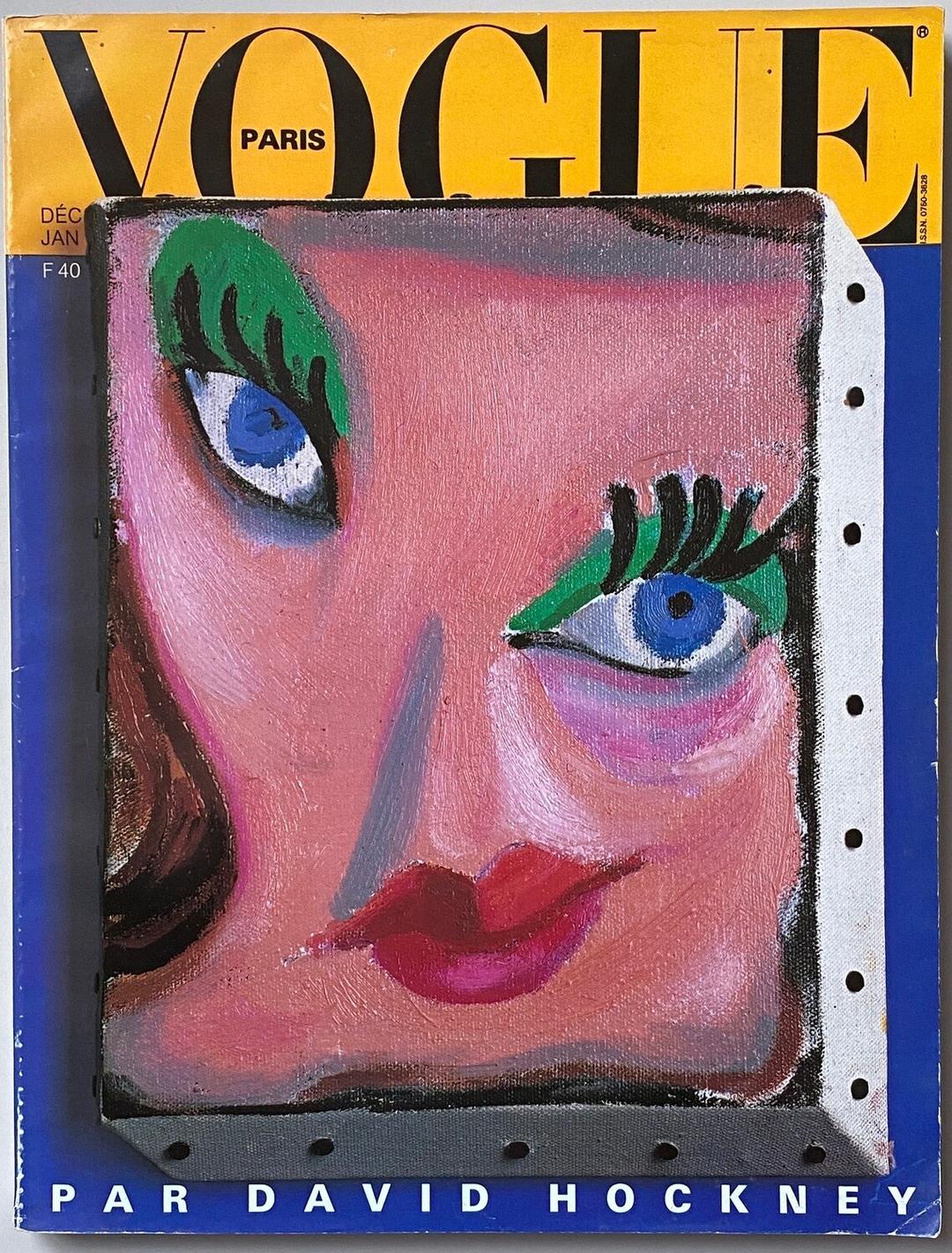 David Hockney Paris Vogue