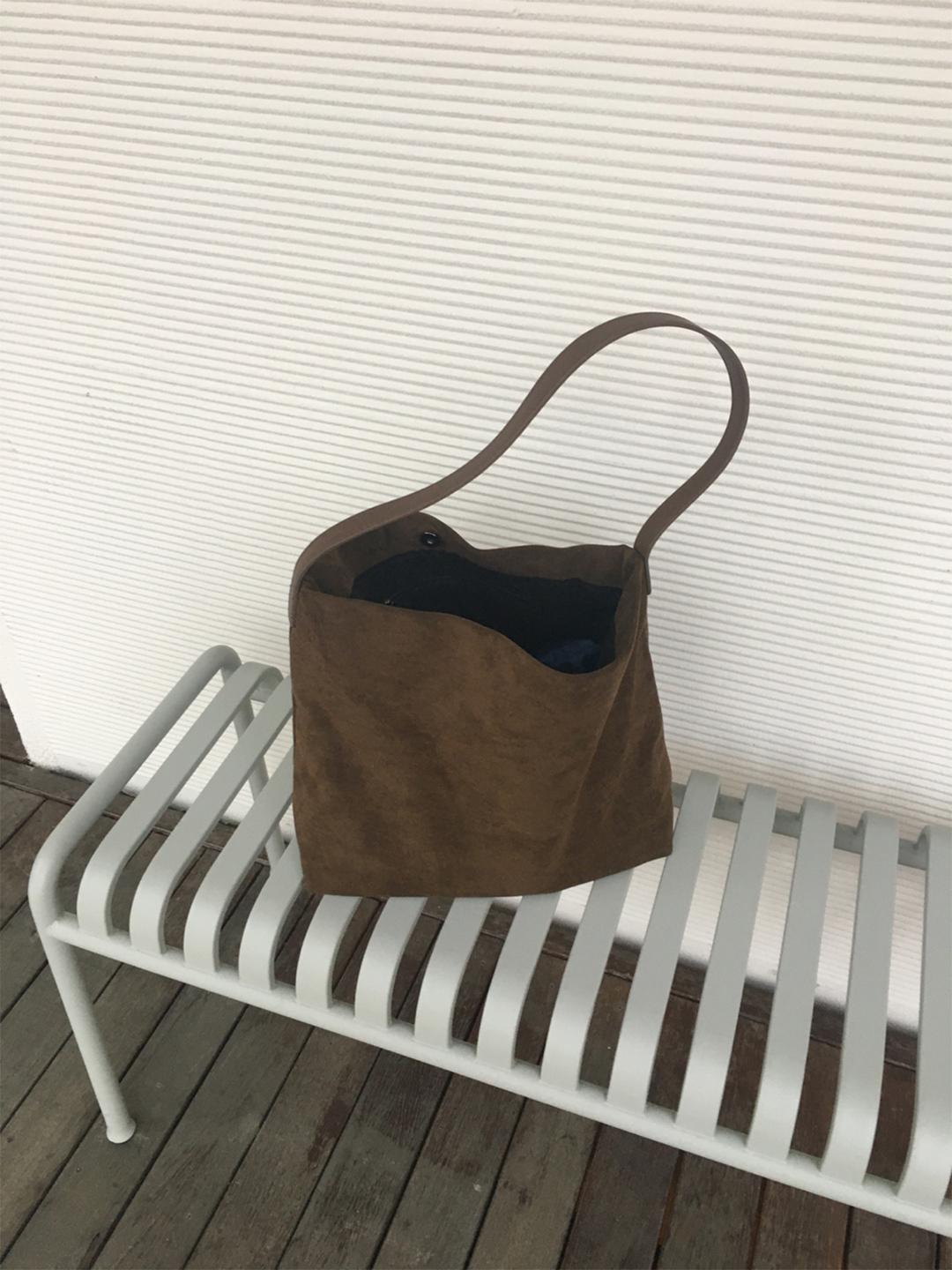 suede shoulder bag