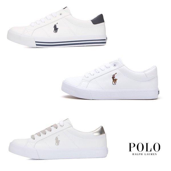 (신세계센텀점)폴로 스니커즈 RF102322JJ(화이트/네이비)RF102505J(화이트/실버)RF101736JJ(화이트)