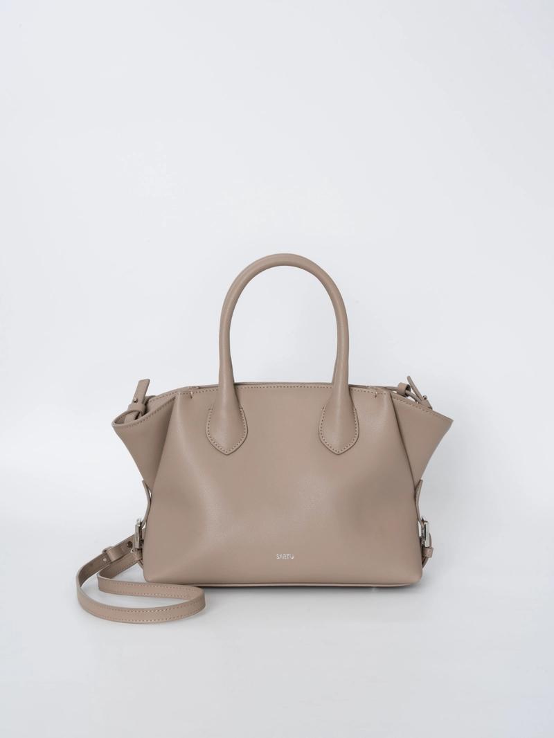 SARTU - TYE tote bag (Taupe)
