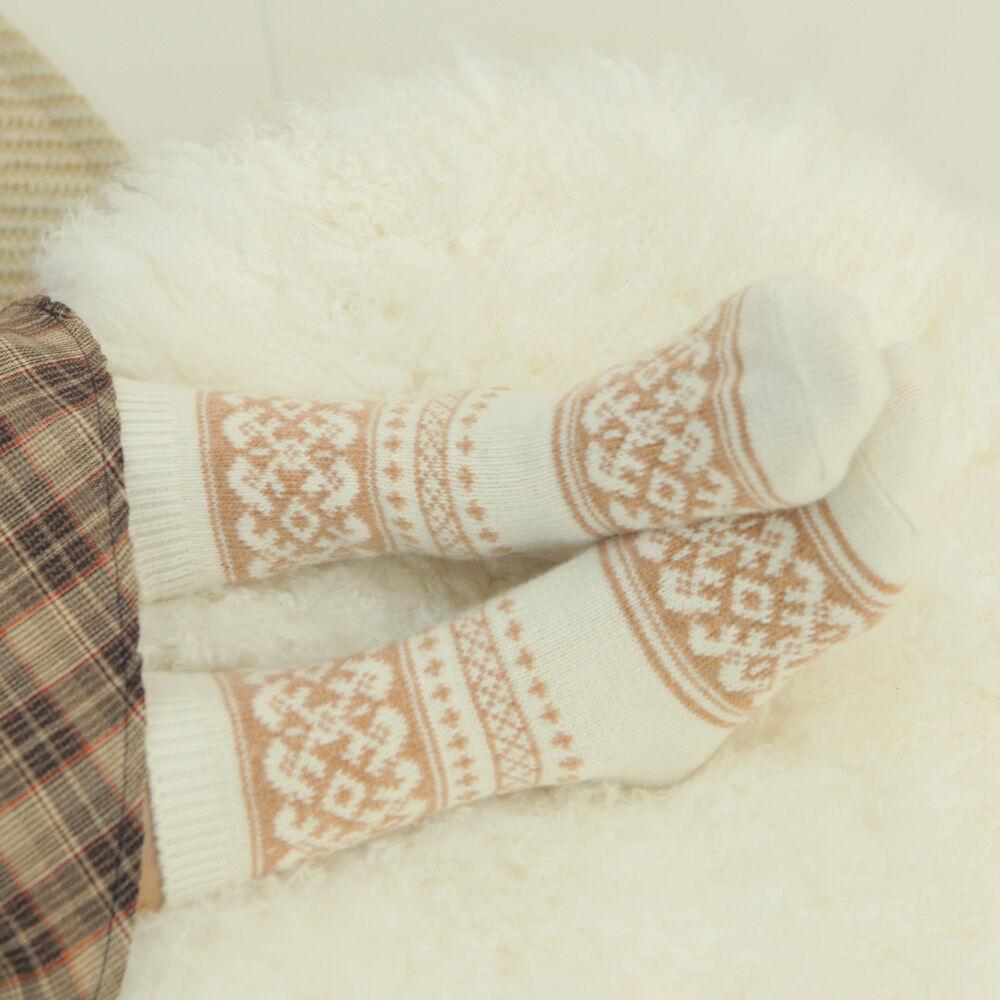 [바나나시스터즈]벨 포근한 겨울 울양말_3color