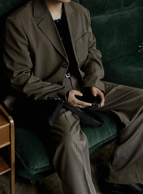 루미엘 오버 블레이져 자켓