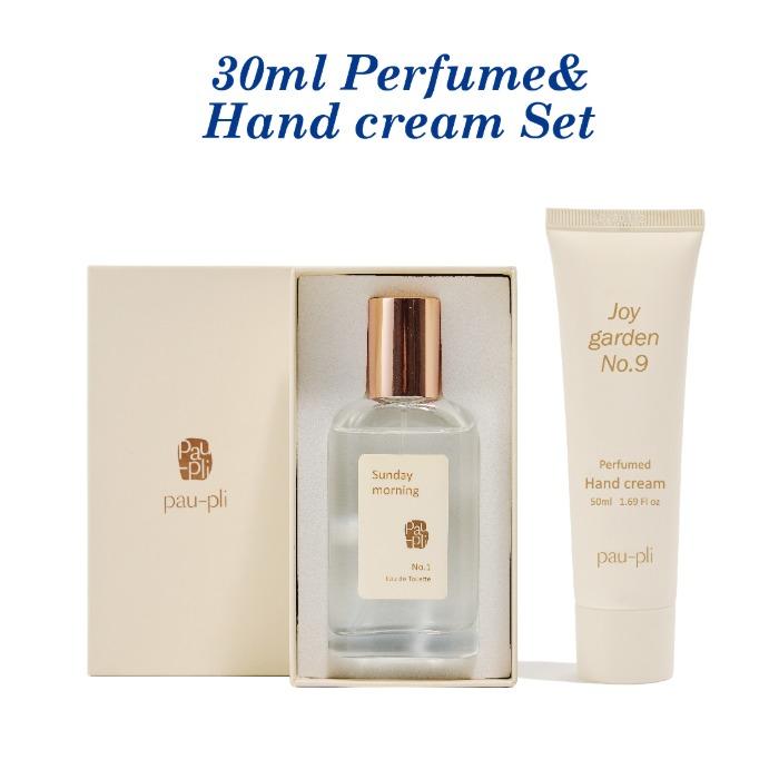 포플리 30ml 향수 & 핸드크림 세트