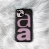 aa cocoa epoxy case - pink. (에폭시 범퍼 케이스)