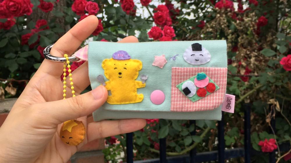 (단종 예정)주먹밥의 자유(민트)_효쯔 카드지갑